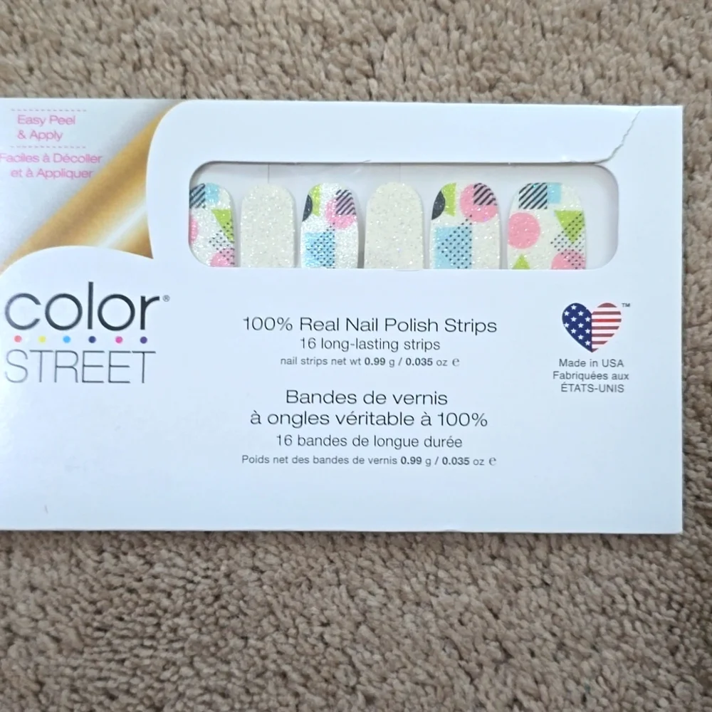 Color Street NO DUH Press On Nails 100% Real Polish